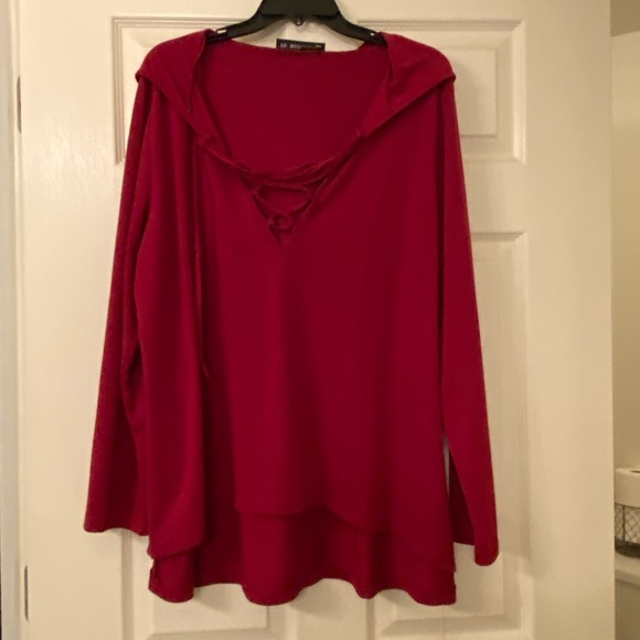 Zanzea Tops - Women’s Hooded Drawstring Tunic